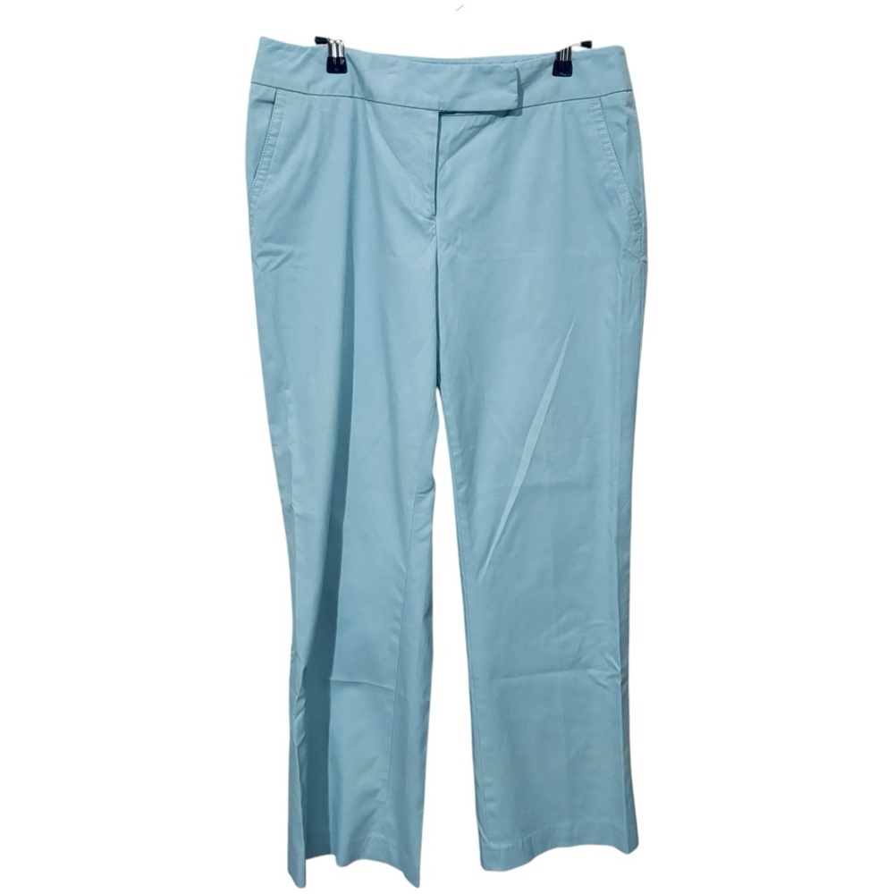 Rafaella Baby Blue Pants Trousers Straight‎ Leg Size 10